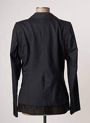 Blazer fausses poches bleu LAUREN VIDAL femme