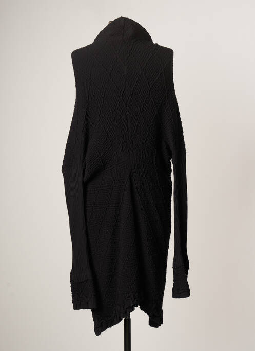 Gilet manches longues noir LAUREN VIDAL pour femme