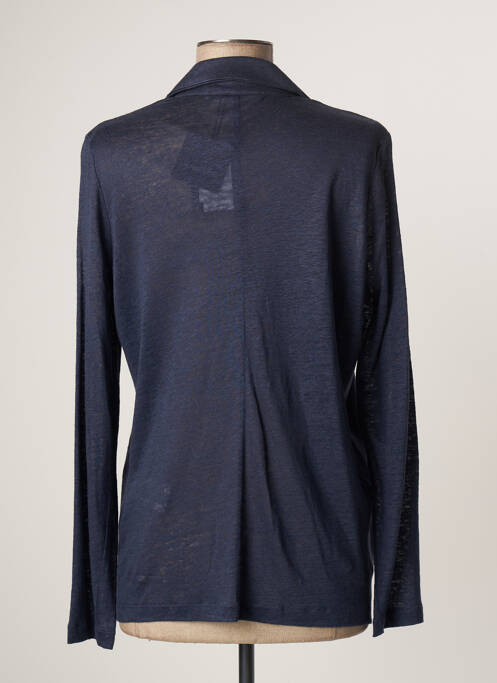 Veste casual bleu LAUREN VIDAL pour femme