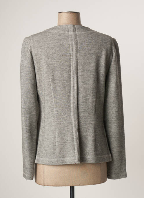 Veste casual gris LAUREN VIDAL pour femme