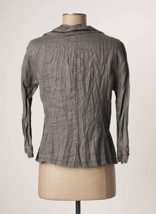 Veste casual gris LAUREN VIDAL pour femme