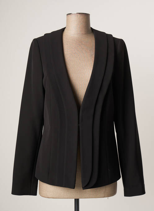 Veste casual noir LAUREN VIDAL pour femme