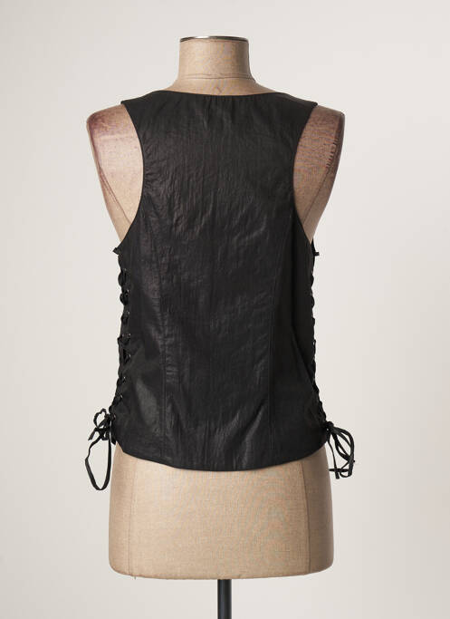 Veste casual noir LAUREN VIDAL pour femme