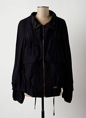 Veste casual coupe droite noir LAUREN VIDAL femme