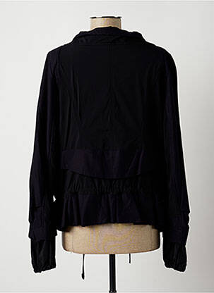 Veste casual coupe droite noir LAUREN VIDAL femme