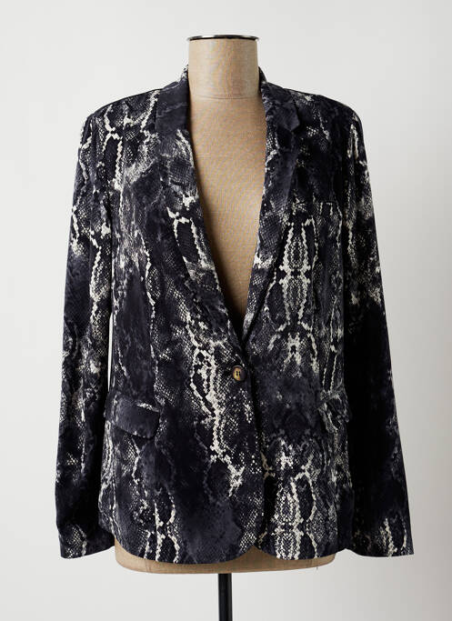 Blazer poches gris LAUREN VIDAL femme