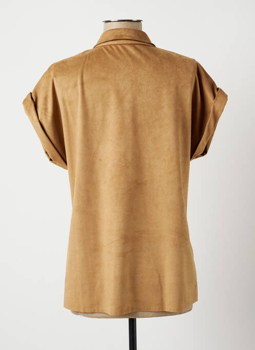 Chemisier beige LAUREN VIDAL pour femme