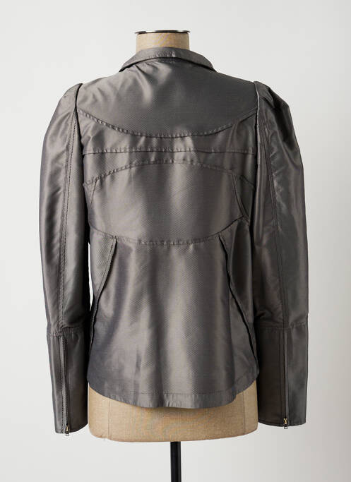 Veste casual gris LAUREN VIDAL pour femme