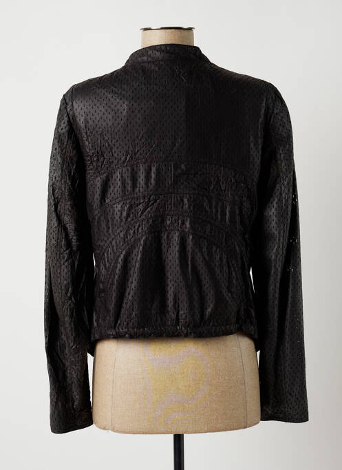 Veste casual noir LAUREN VIDAL pour femme