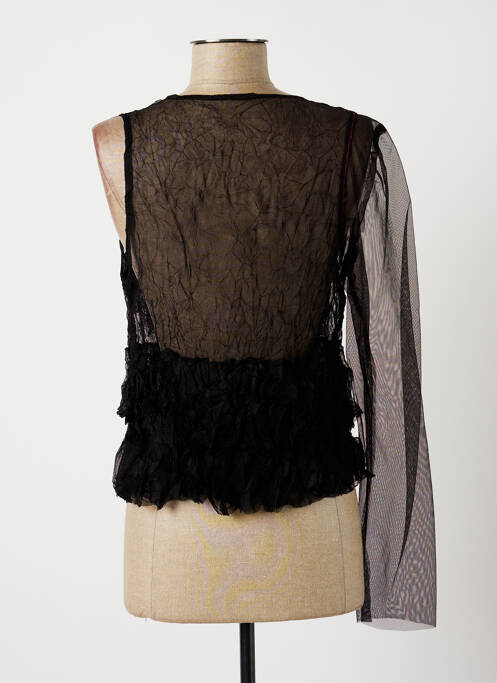 Veste casual noir LAUREN VIDAL pour femme