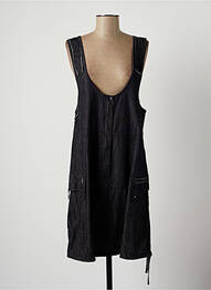 Robe mi-longue sans manche sans manche bleu LAUREN VIDAL femme