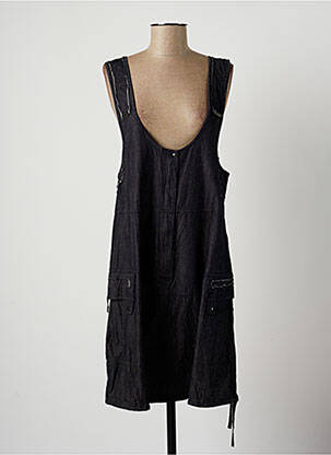 Robe mi-longue sans manche sans manche bleu LAUREN VIDAL femme