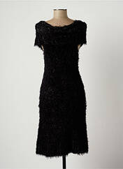 Robe pull noir LAUREN VIDAL pour femme seconde vue