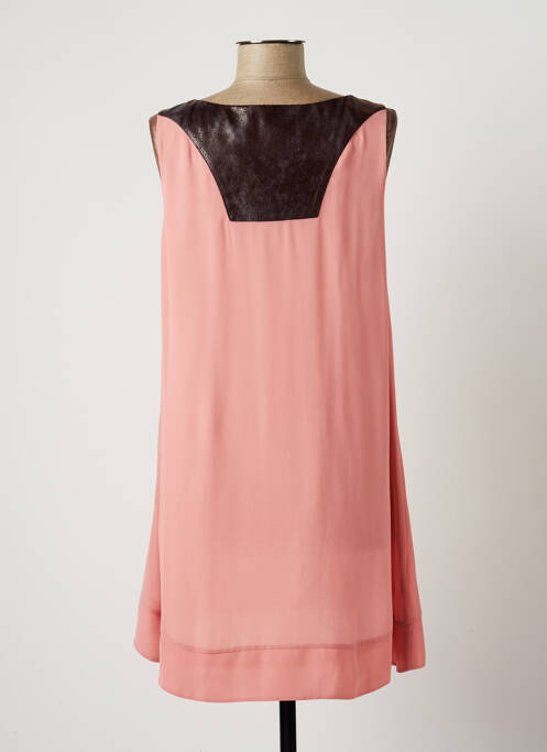 Robe courte rose LAUREN VIDAL pour femme