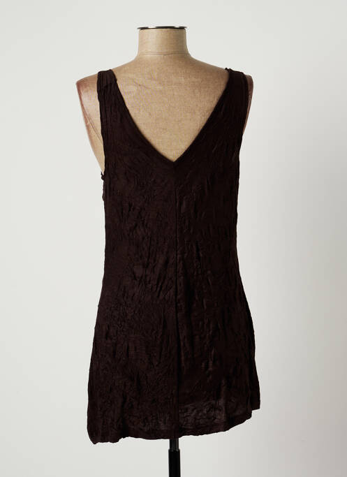 Top marron LAUREN VIDAL pour femme