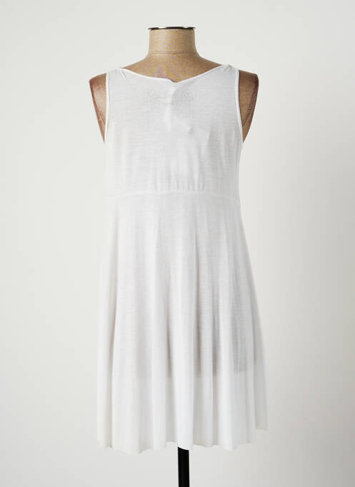 Tunique manches longues blanc LAUREN VIDAL femme