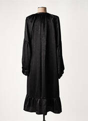 Robe mi-longue noir LAUREN VIDAL pour femme seconde vue