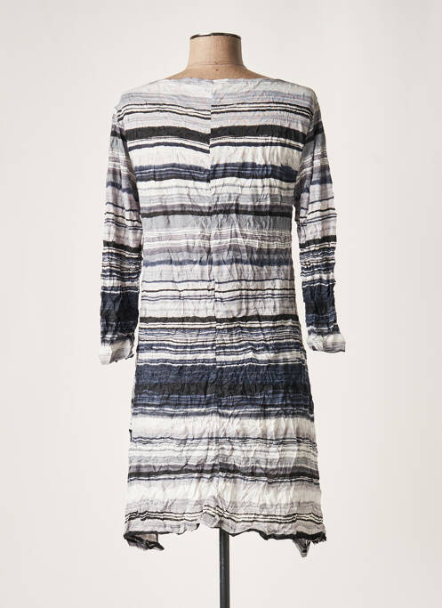 Robe courte gris LAUREN VIDAL pour femme