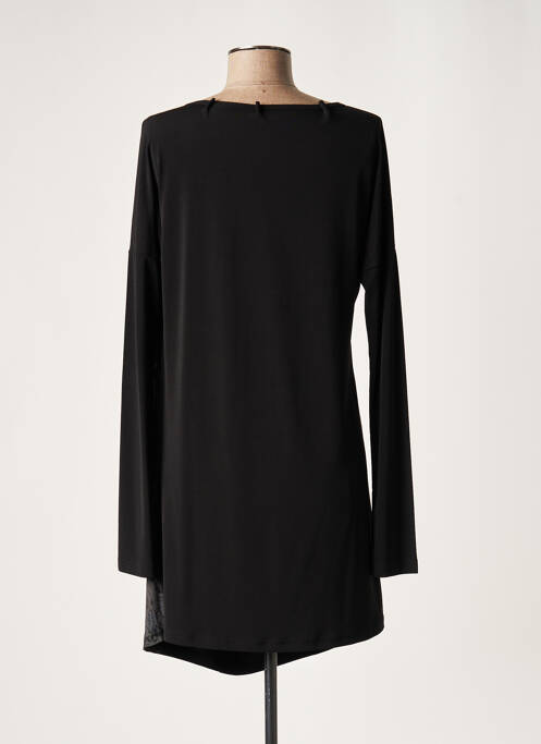Robe courte noir LAUREN VIDAL pour femme