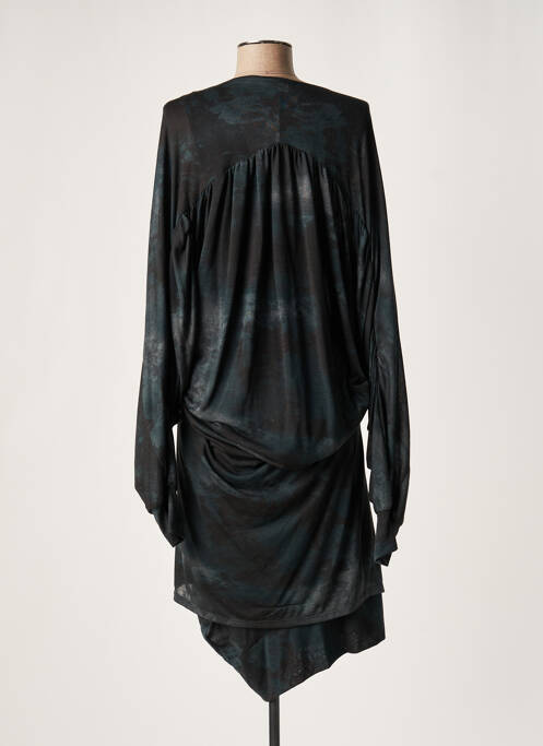 Robe mi-longue bleu LAUREN VIDAL pour femme