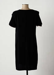 Robe mi-longue noir LAUREN VIDAL pour femme seconde vue