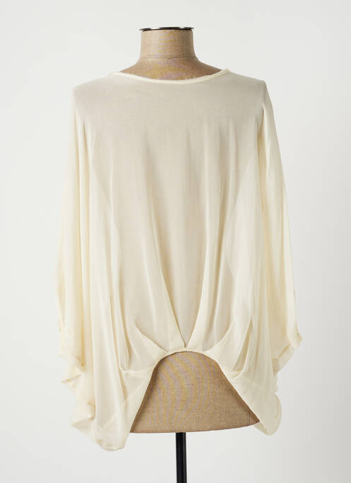 Blouse beige LAUREN VIDAL pour femme