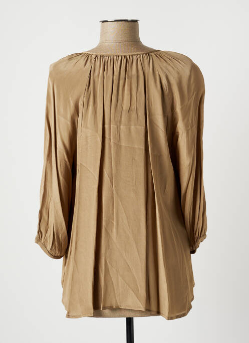 Blouse beige LAUREN VIDAL pour femme