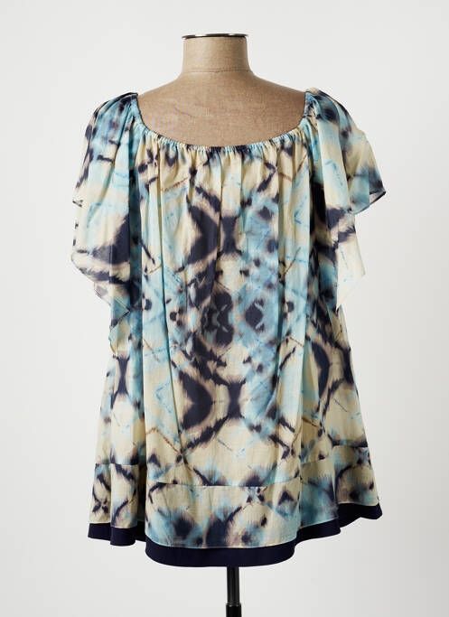 Blouse bleu LAUREN VIDAL pour femme