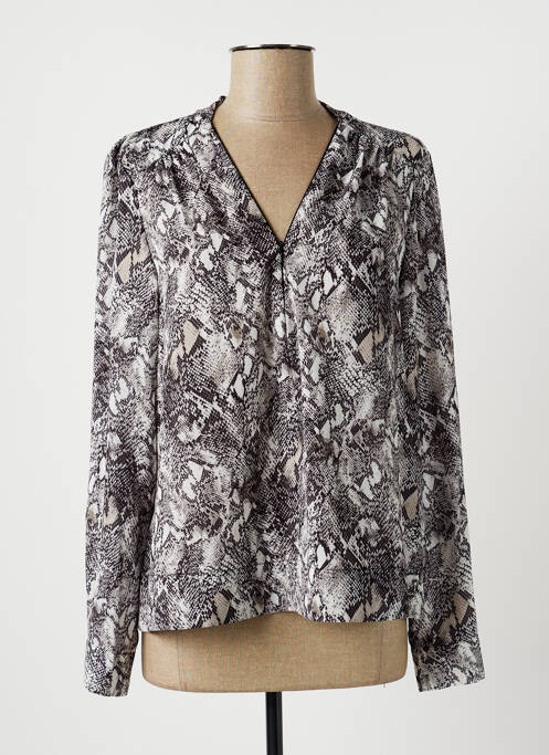 Blouse gris LAUREN VIDAL pour femme