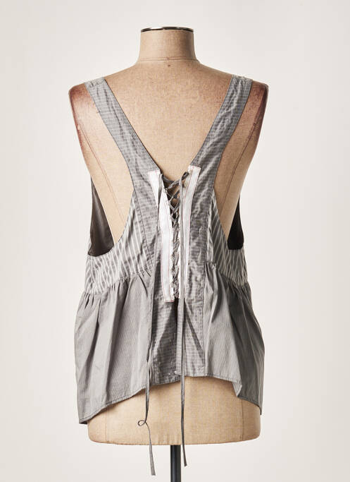 Blouse gris LAUREN VIDAL pour femme