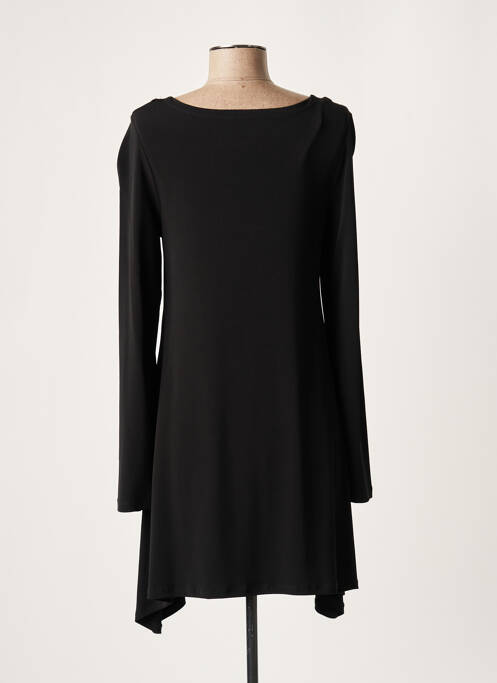 Robe courte noir LAUREN VIDAL pour femme