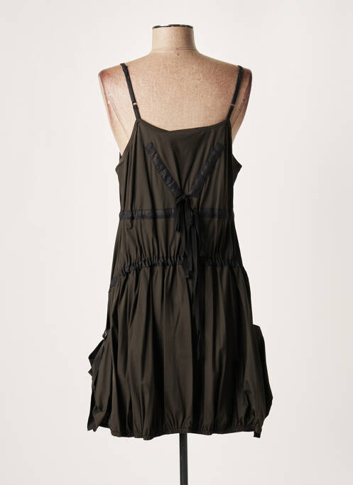 Robe mi-longue vert LAUREN VIDAL pour femme