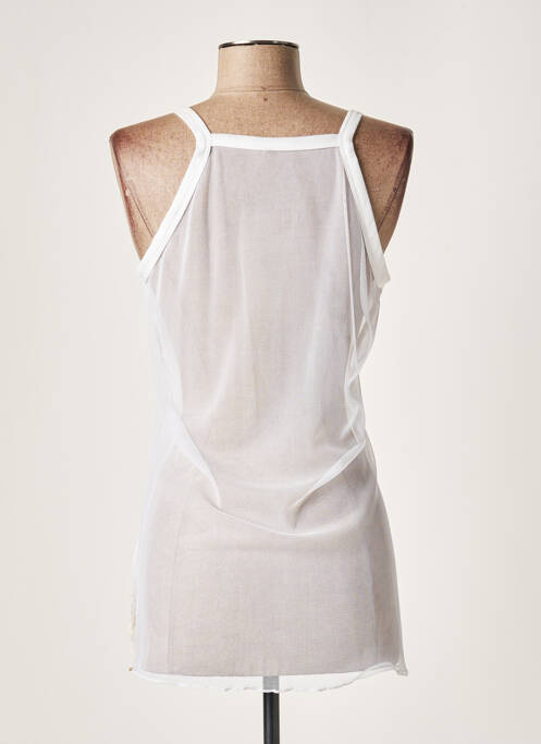 Top beige LAUREN VIDAL pour femme