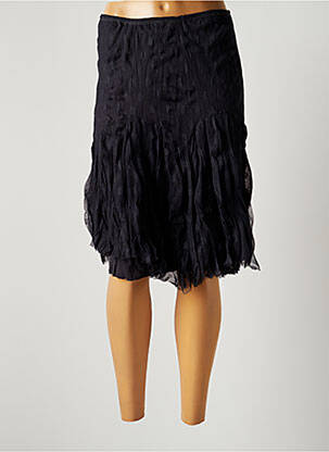 Jupe mi-longue taille normale vert LAUREN VIDAL femme