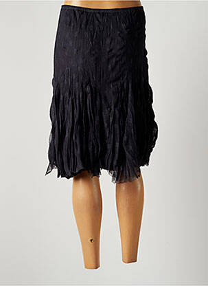Jupe mi-longue taille normale vert LAUREN VIDAL femme