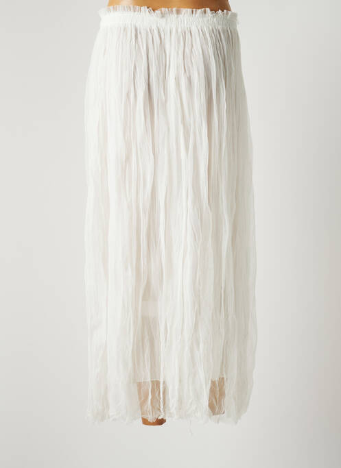 Jupe longue blanc LAUREN VIDAL pour femme