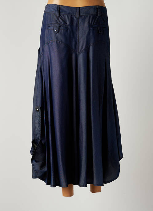 Jupe longue bleu LAUREN VIDAL pour femme
