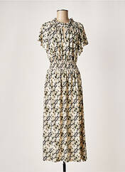 Robe longue beige LAUREN VIDAL pour femme seconde vue