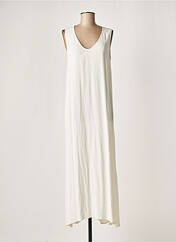 Robe longue blanc LAUREN VIDAL pour femme seconde vue