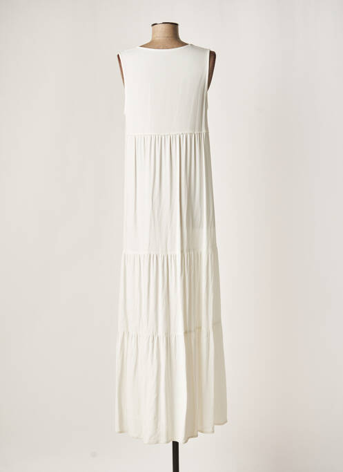 Robe longue blanc LAUREN VIDAL pour femme