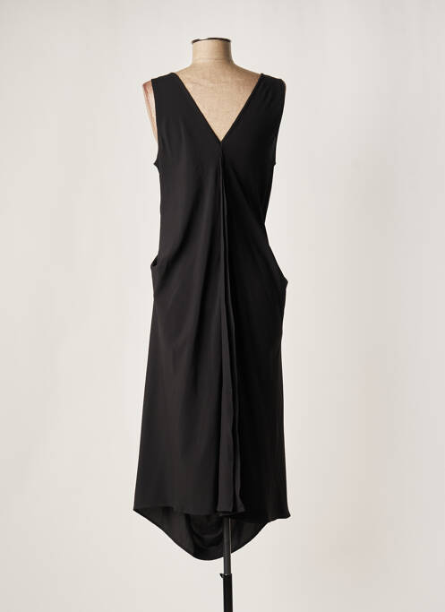Robe longue noir LAUREN VIDAL femme