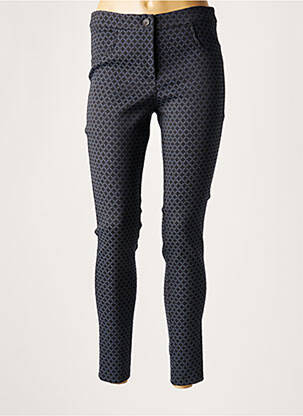Pantalon slim taille normale taille normale bleu LAUREN VIDAL femme