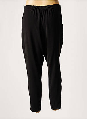 Pantalon large fermeture zip latéral taille normale noir LAUREN VIDAL femme