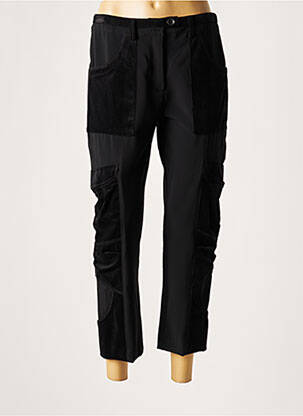 Pantacourt taille normale taille normale noir LAUREN VIDAL femme