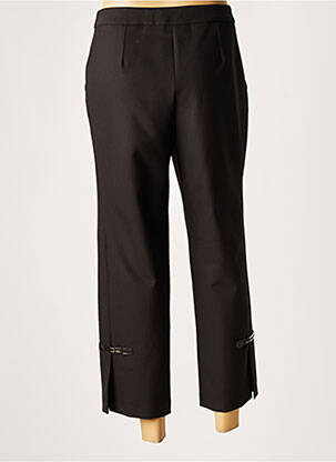 Pantacourt coupe droite taille normale noir LAUREN VIDAL femme