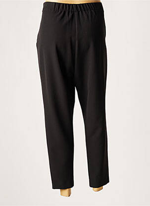 Pantalon 7/8 taille élastique taille normale noir LAUREN VIDAL femme