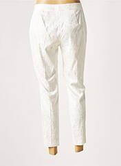 Pantalon chino blanc LAUREN VIDAL pour femme seconde vue