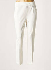 Pantalon chino blanc LAUREN VIDAL pour femme seconde vue