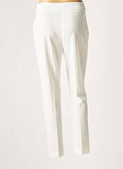 Pantalon chino blanc LAUREN VIDAL pour femme seconde vue