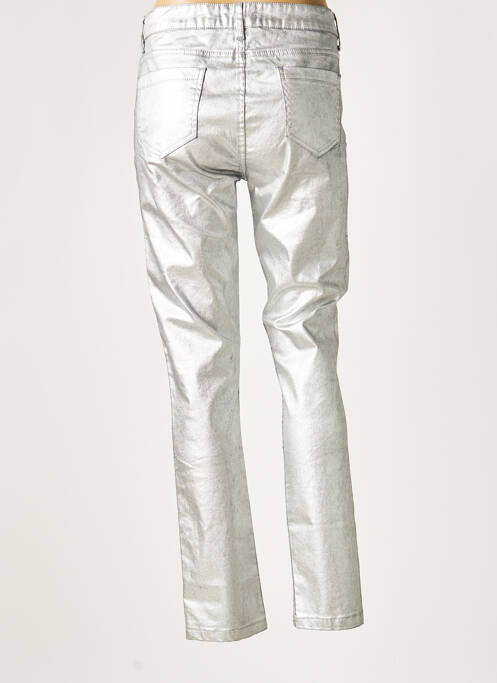 Jeans coupe droite blanc LAUREN VIDAL pour femme